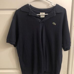 Lacoste size 6 men’s Navy polo shirt